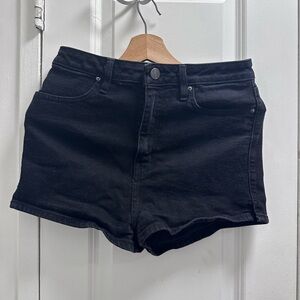 BDG Denim Urban Outfitters Black High-Rise Women's Denim Shorts